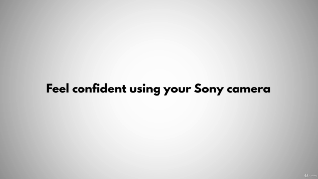 Sony Photography: Getting Started with Your Sony Camera – Screenshot 2