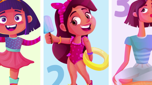 Character illustration Masterclass | with Adobe Illustrator – Screenshot 2