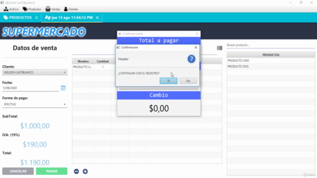 JavaFx Sistema de Ventas POS Maven JasperReport SceneBuilder – Screenshot 3