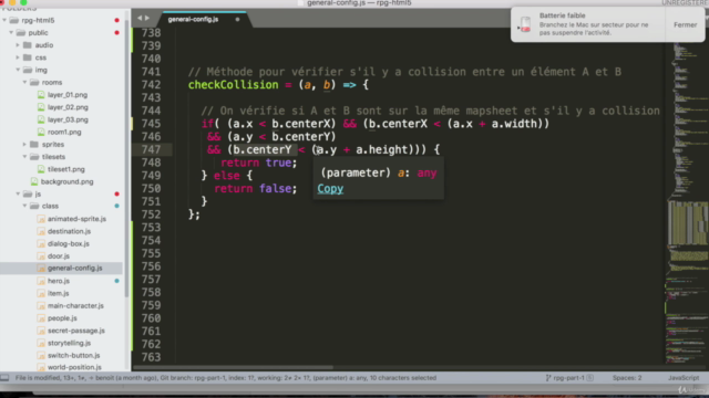 Développez un RPG des années 90 en javascript et canvas – Screenshot 2