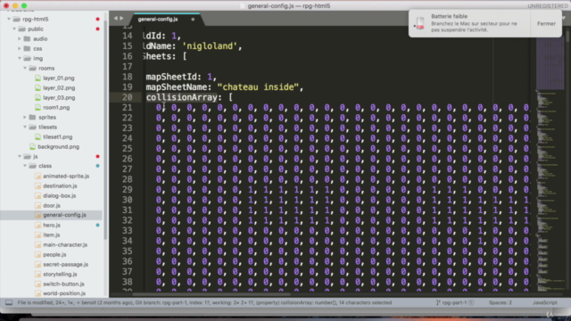 Développez un RPG des années 90 en javascript et canvas – Screenshot 4
