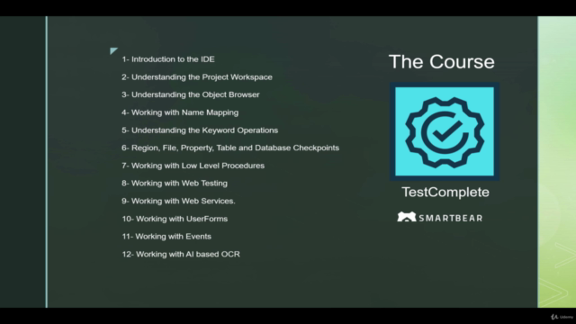 Mastering SmartBear TestComplete – Screenshot 2