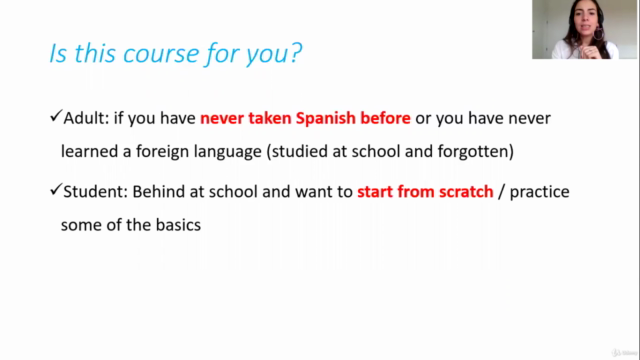 Learn Spanish From Zero! – Screenshot 2