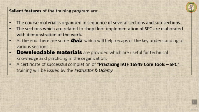 IATF 16949 Core Tools - Statistical Process Control (SPC) – Screenshot 3