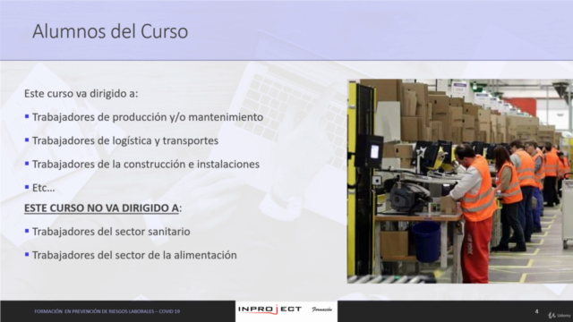Formación en prevención de riesgos laborales - COVID-19 – Screenshot 2