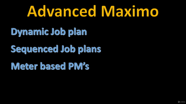 Advanced use of IBM Maximo for planners and super users – Screenshot 4