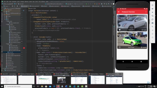 Desarrolla una App de Carros en Venta con Flutter – Screenshot 1