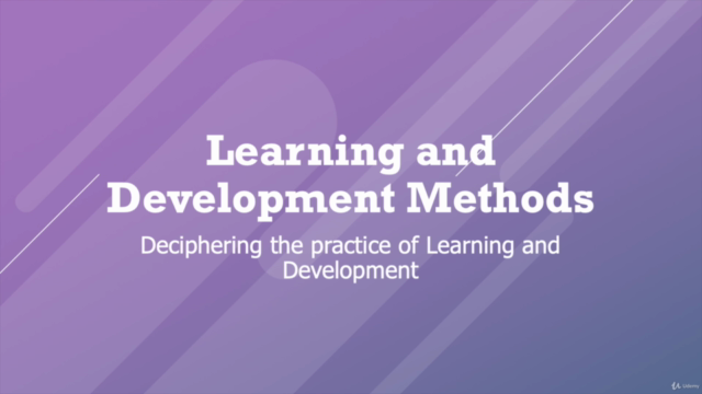 Learning and Development Tools and Methods – Screenshot 1