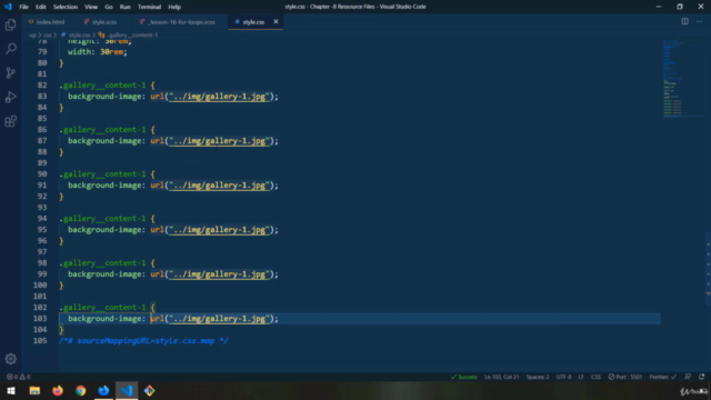 The Modern Flexbox, Grid, Sass & Animations Developer Course – Screenshot 1