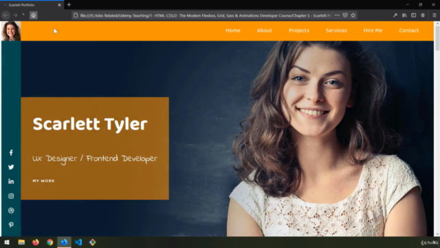 The Modern Flexbox, Grid, Sass & Animations Developer Course – Screenshot 4