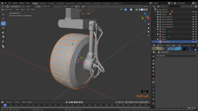 CREATE STAR WAR ROBOT WITH BLENDER AND SUBSTANCE PAINTER – Screenshot 3