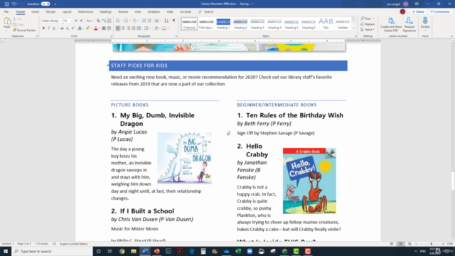 MS WORD Essentials: The Complete Course (2020 updated) – Screenshot 2