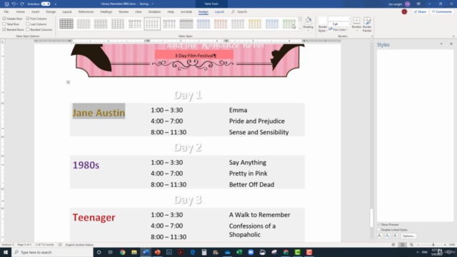 MS WORD Essentials: The Complete Course (2020 updated) – Screenshot 3