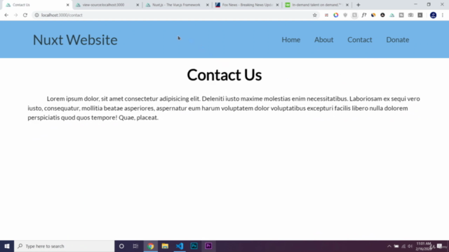 Nuxt.js - Blazing Fast Static Sites with Vue.js (for FREE) – Screenshot 4