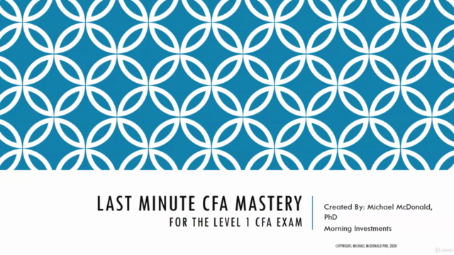 Last Minute CFA Mastery – Screenshot 2