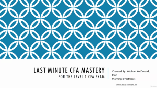 Last Minute CFA Mastery – Screenshot 3