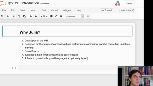 Einführung in Julia – Screenshot 1