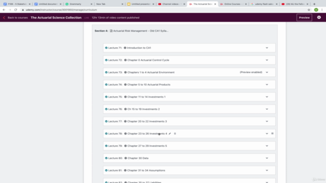 The Actuarial Science Collection – Screenshot 2