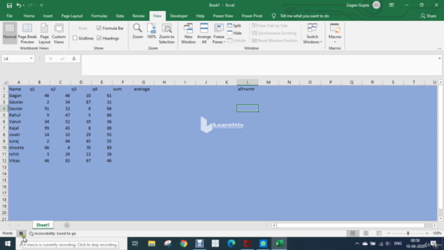 Master Visual Basic for Application (Excel Macros) - A to Z - Screenshot_02