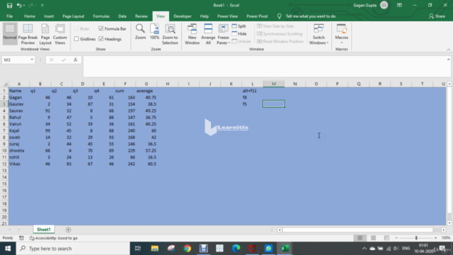 Master Visual Basic for Application (Excel Macros) - A to Z - Screenshot_03