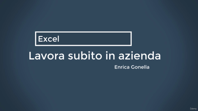 Excel per lavorare subito in azienda – Screenshot 4