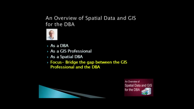 An Overview of Spatial Data and GIS for the DBA – Screenshot 1