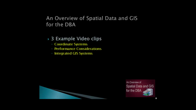 An Overview of Spatial Data and GIS for the DBA – Screenshot 2
