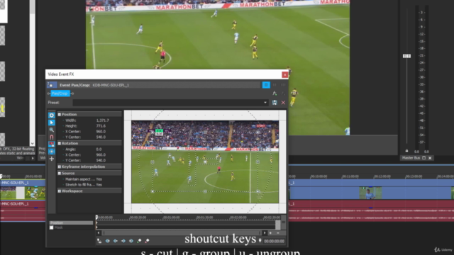 Learn Football Video Editing For Youtube – Screenshot 2