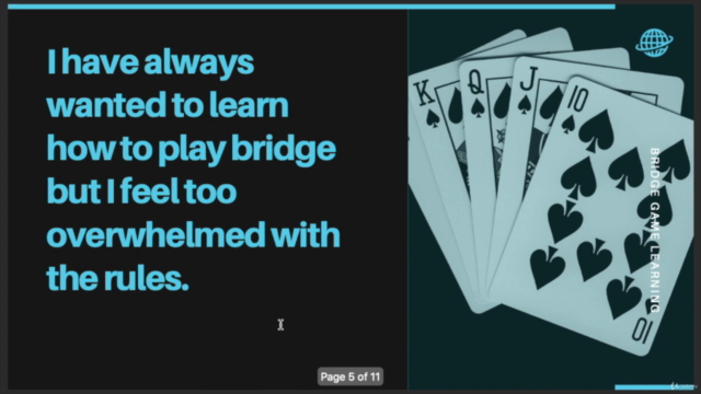 Bridge for Beginners – Screenshot 1