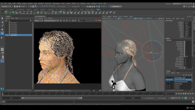 Female Character Portrait Creation - Complete Film Pipeline – Screenshot 4