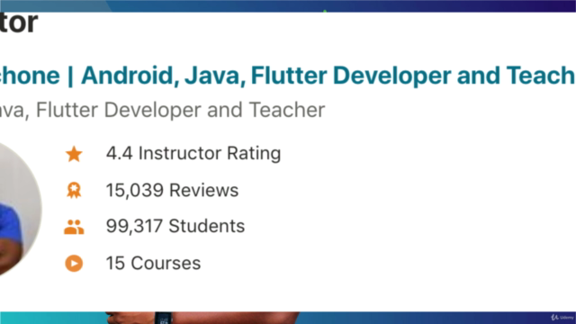 The Complete Intermediate Android Masterclass – Screenshot 1
