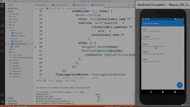 Crea la Tua App con Flutter – Screenshot 2