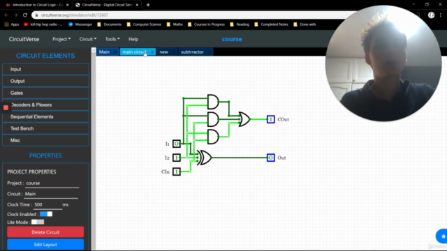 Introduction to Circuit Logic - Calculators from Scratch – Screenshot 3