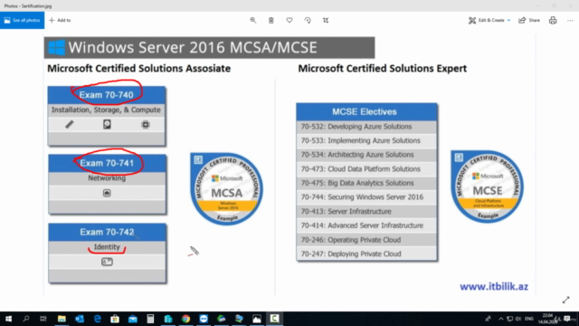 Windows Server 2016 (70-742) video kursu - Screenshot_01