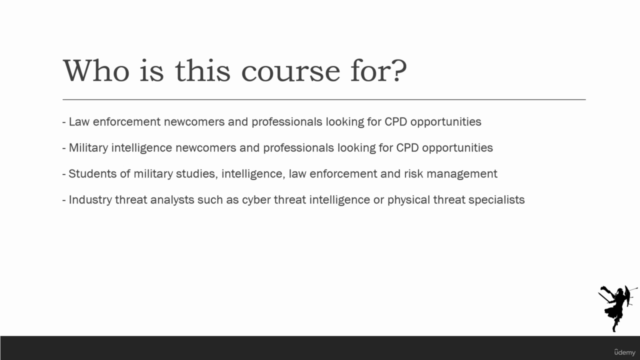 Intelligence Analysis (Comprehensive - Levels 1, 2 and 3) – Screenshot 3