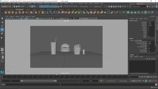 Maya 2020 Fundamentos na Prática – Screenshot 3