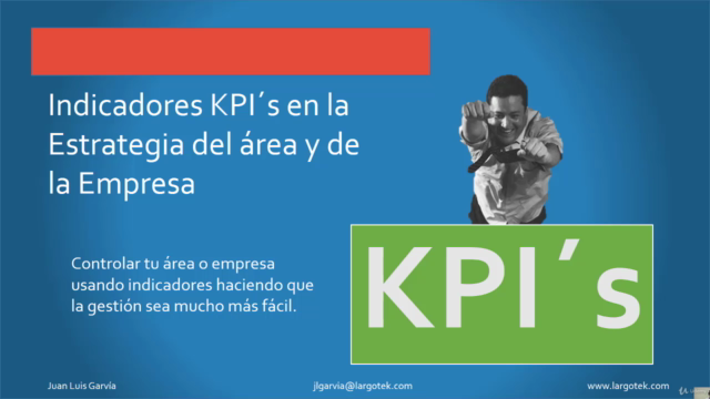 Indicadores KPI´s en la Estrategia del área y de la Empresa – Screenshot 1