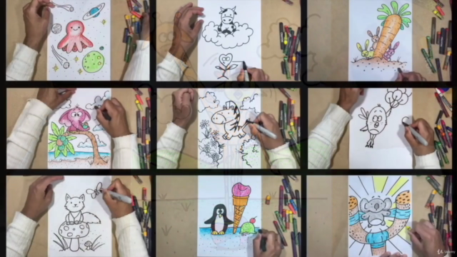 Art for Beginners : Daily Cartoon Drawing lessons – Screenshot 4