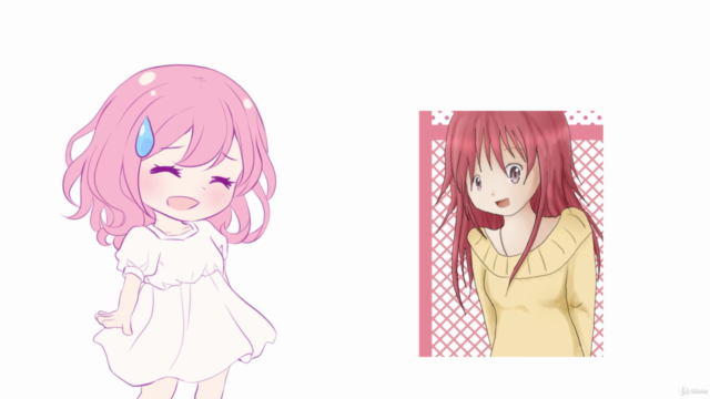 Digital Anime Coloring for Beginners – Screenshot 1