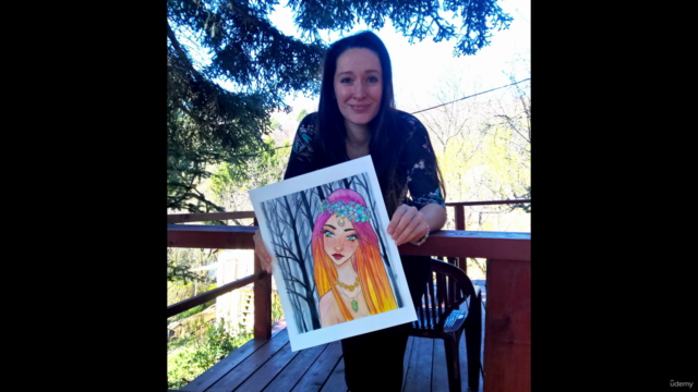 Learn To Paint 8 Magical Watercolor Art Projects – Screenshot 1