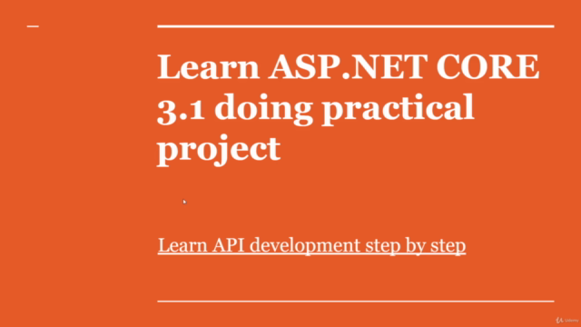 Hands on ASP.NET Core 5 production grade API Development - Screenshot_01