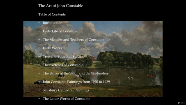The English Landscapes of John Constable – Screenshot 1