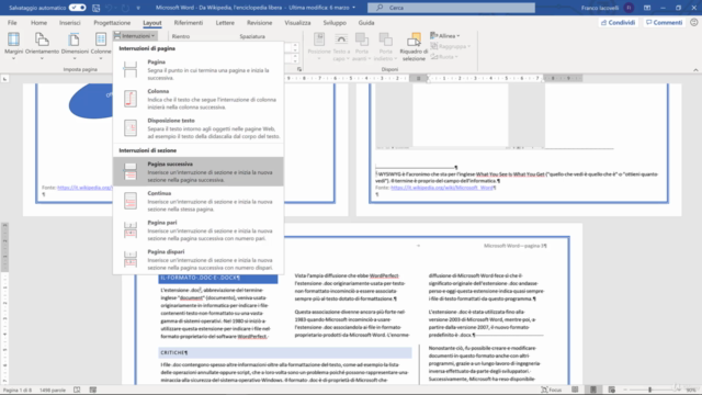 Microsoft Word - Corso completo – Screenshot 3
