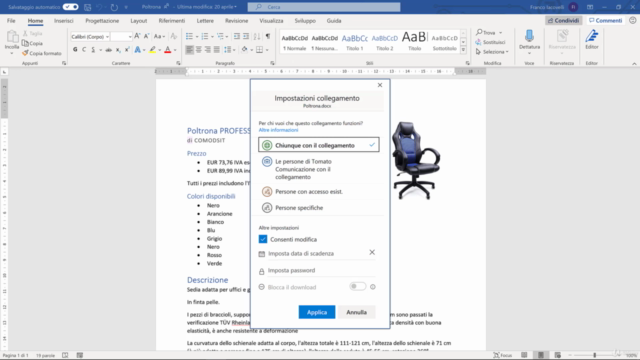 Microsoft Word - Corso completo – Screenshot 4