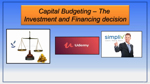 Capital Budgeting – The Investment and Financing decision – Screenshot 4