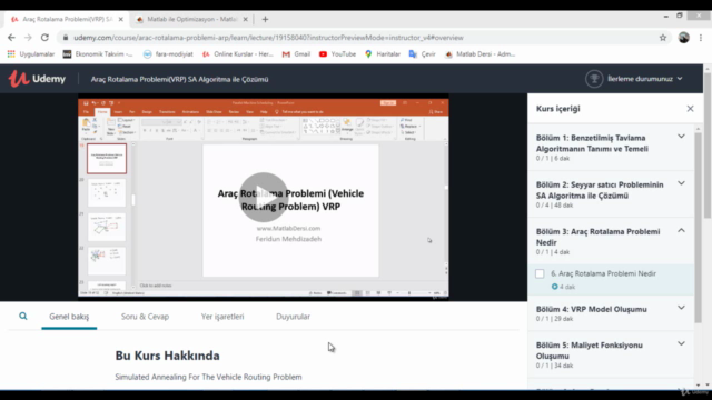 Araç Rotalama Problemi(VRP) SA Algoritma ile Optimizasyonu – Screenshot 1