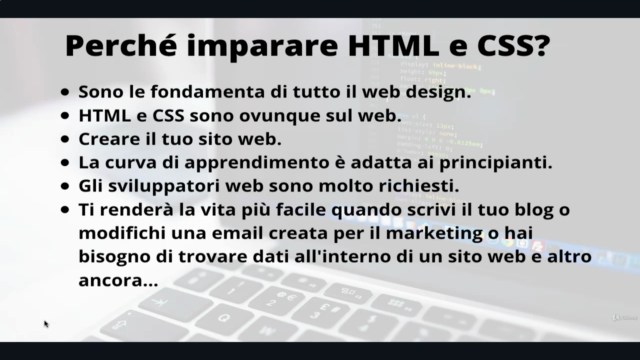 Impara HTML5, CSS3 e Bootstrap da zero. - Screenshot_01