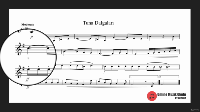 Nota Okuma Solfej Dersleri Lavinyak Lavignac 1A – Screenshot 4