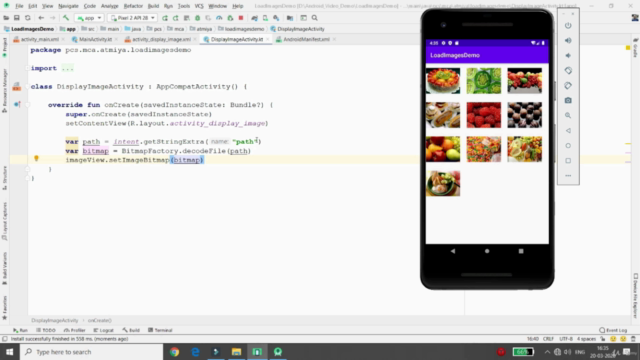 Android App Development- Implementation of Content Providers – Screenshot 1