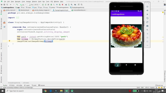 Android App Development- Implementation of Content Providers – Screenshot 2